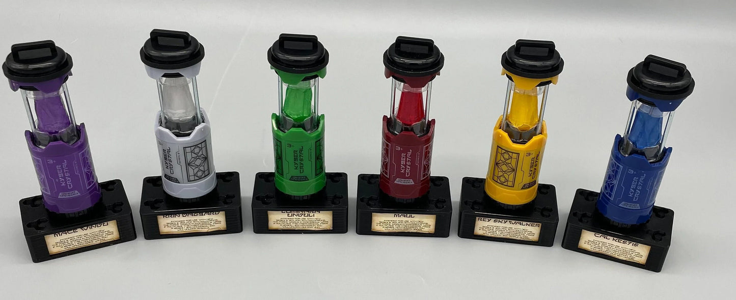 Kyber Crystal Series 2 Display Stand holder (Single Crystals, 6 Pack)