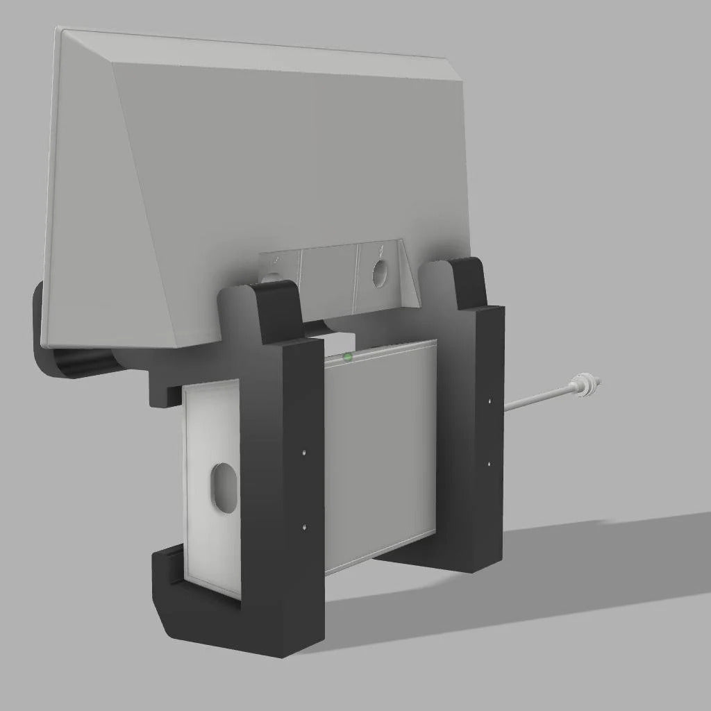 Power Supply & Router Wall Mount All-In-One for Starlink Gen 3 by Zephyrs Market