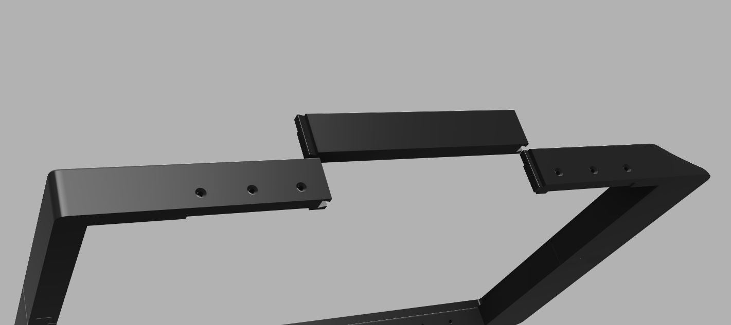 Standard Antenna Flat Mount (Complete) Kit compatabile with Starlink Gen 3 v4 - 1.9in Low Profile