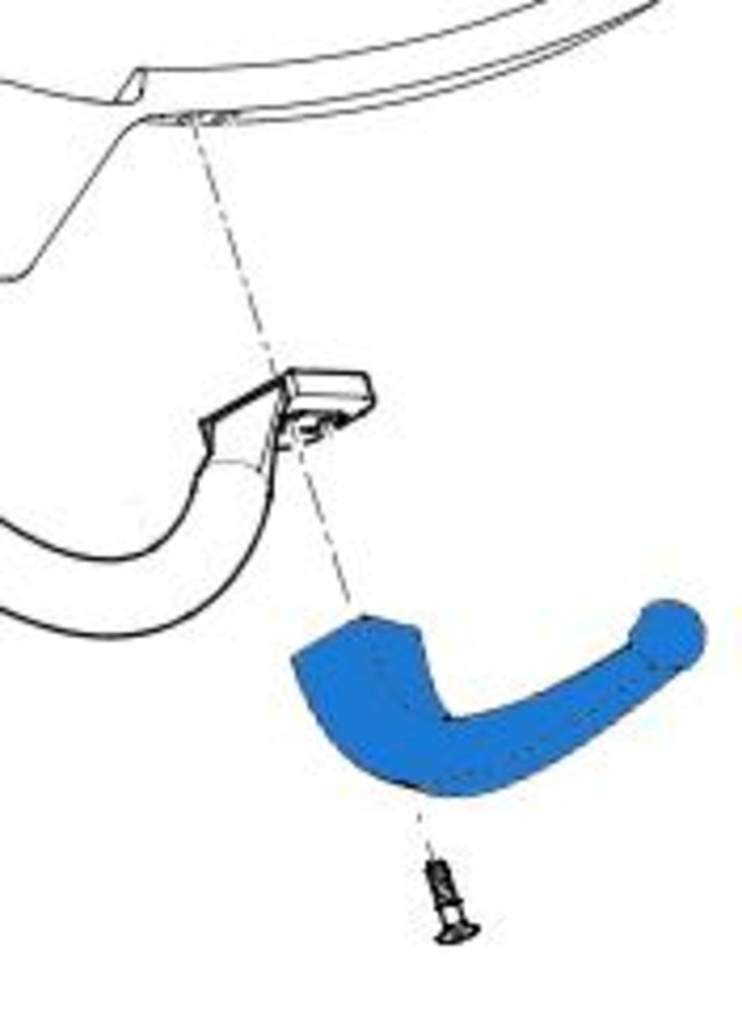 Overhead Headset Holder Brackets for Cirrus SR20/SR22 Aircraft — Compatible with for Bose A20/A30 Headsets, Easy Installation for SR22 G2/G3 Models