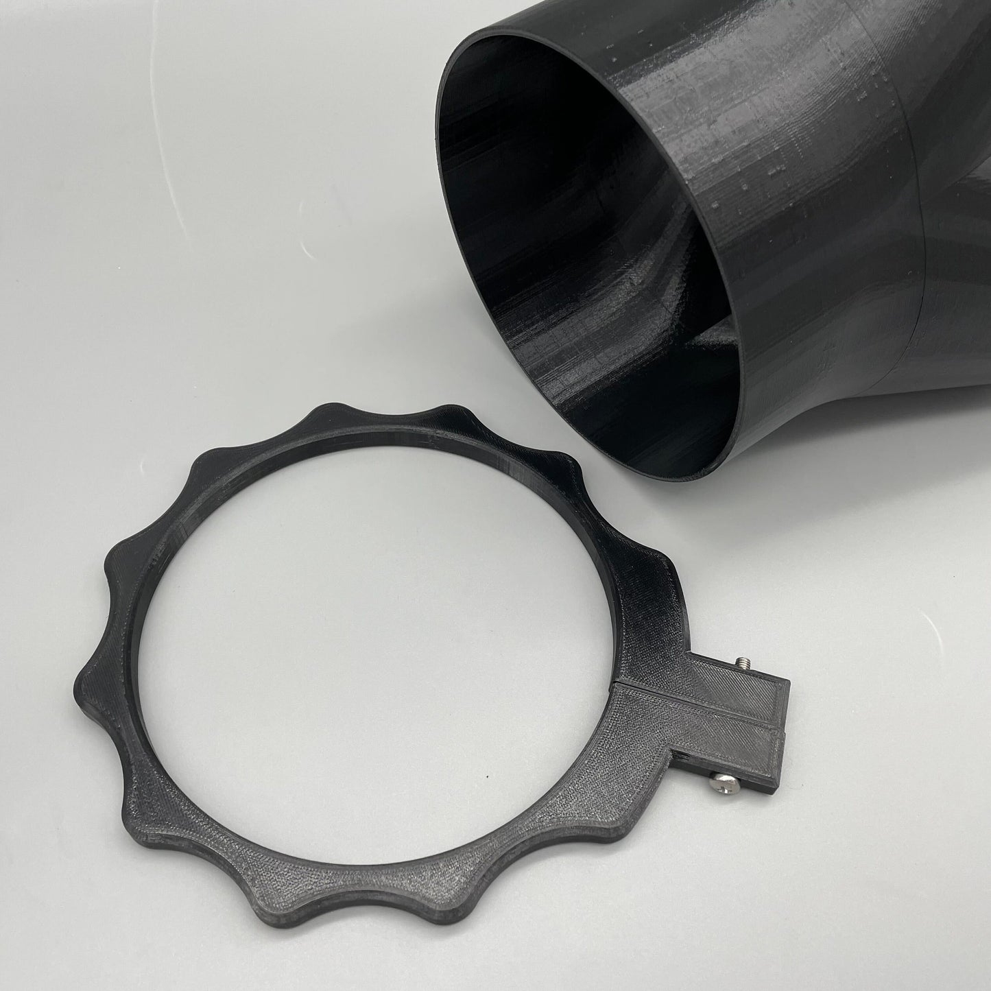 Magnetic Duct Dust Port Clamp On Body
