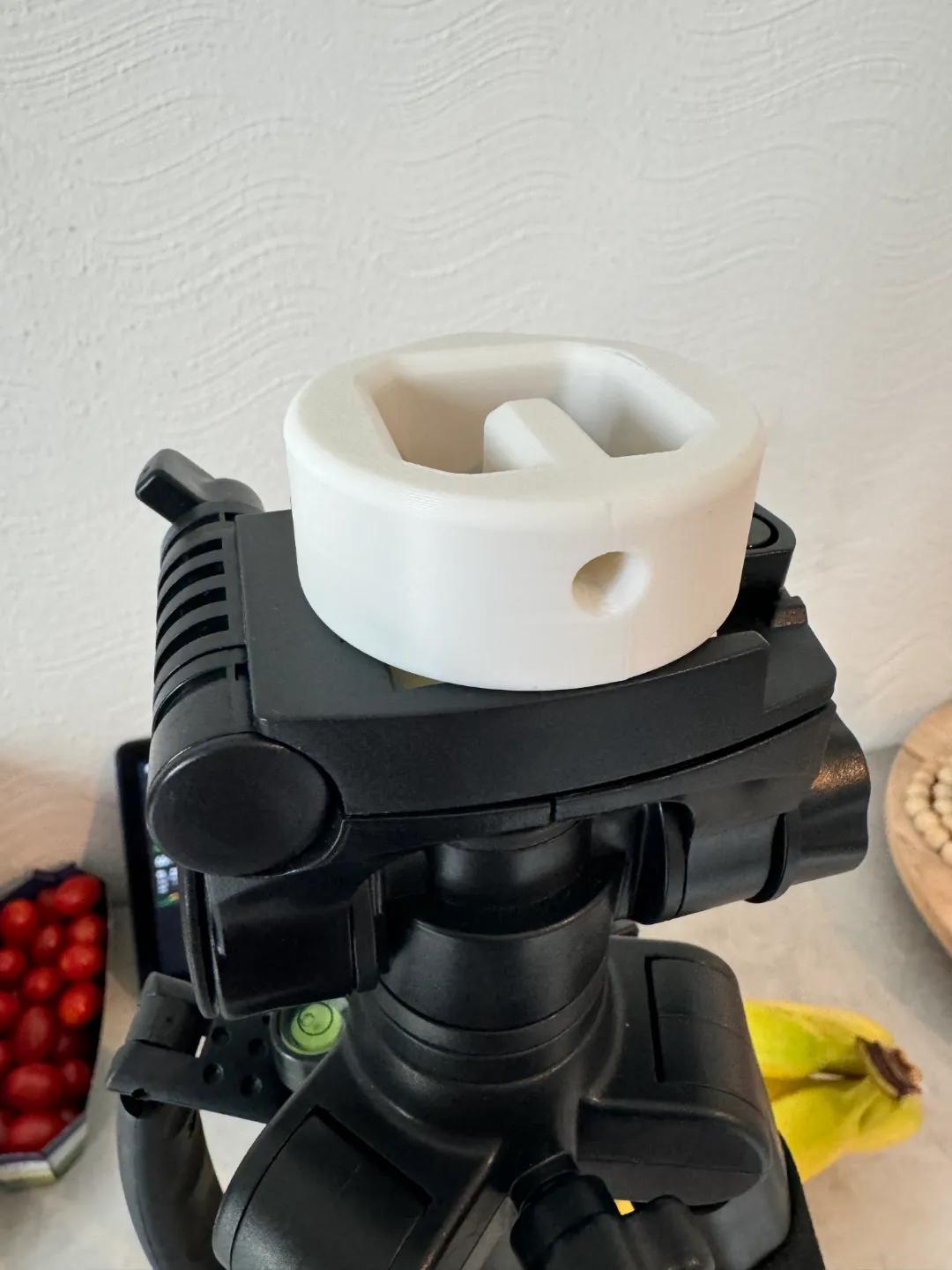 Pole Mount Adapter Compatible with Starlink Mini – For Quick Detach Camera Tripods, No Extra Hardware Required!