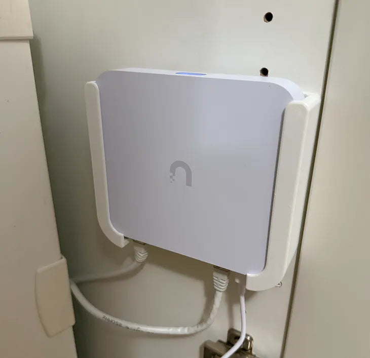 Wall Mount For Unifi Cloud Gateway Ultra  | UCG Ultra | UCG-Ultra