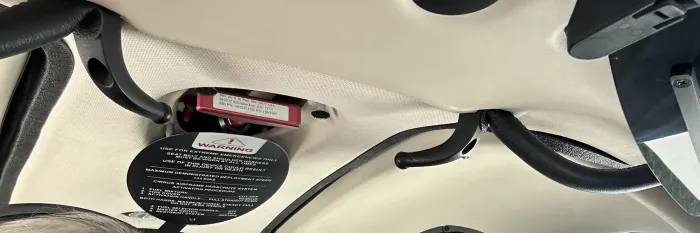 Overhead Headset Holder Brackets for Cirrus SR20/SR22 Aircraft — Compatible with for Bose A20/A30 Headsets, Easy Installation for SR22 G2/G3 Models