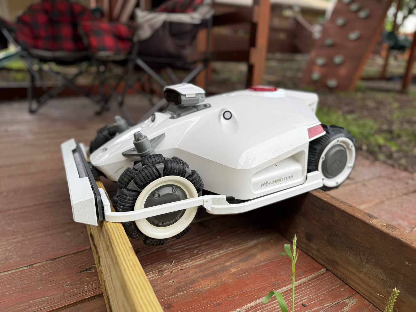 ZM Edge Side Skirt Rails Guard Protection for Mammotion Luba 1, 2 & 2X