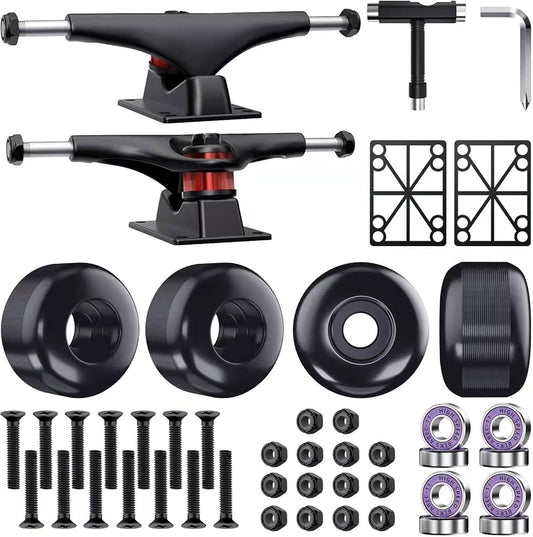 Fingerboard Wheels, Trucks, Grip Tape, Screws, Tools