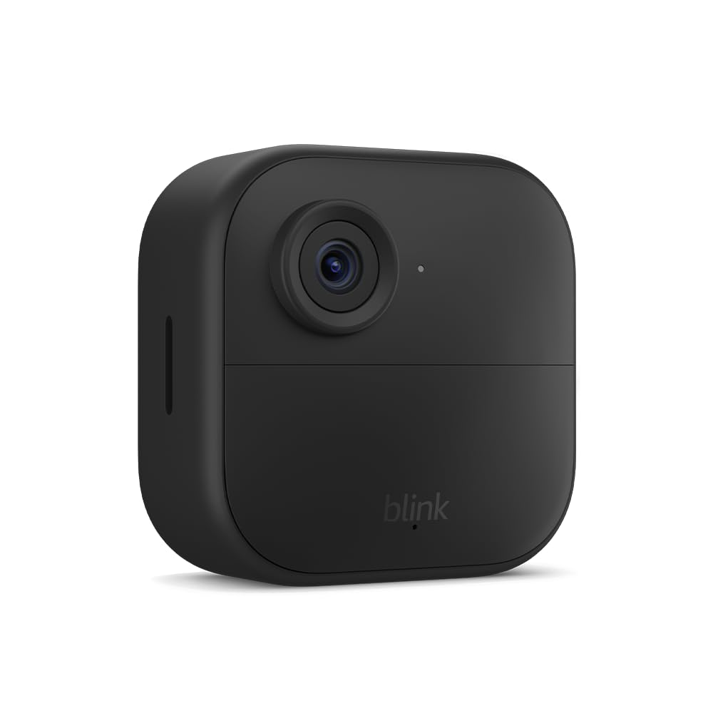 All-New Blink Outdoor 4 (4th Gen) – Wire-free HD smart security camera, two-year battery life, enhanced motion detection, Works with Alexa – Add-on camera (Sync Module required)