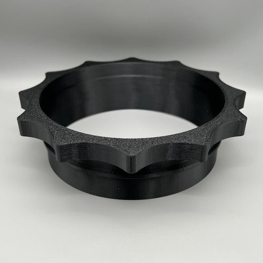 10" Port Magnetic Duct Port -Individual Fitting - Dust Collector -  MagDuct Quick Disconnect