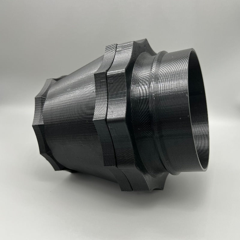 4" to 2.5" or 2.5" to 4" Mag-Duct Port Reducer/Union Adapter -  MagDuct Quick Disconnect