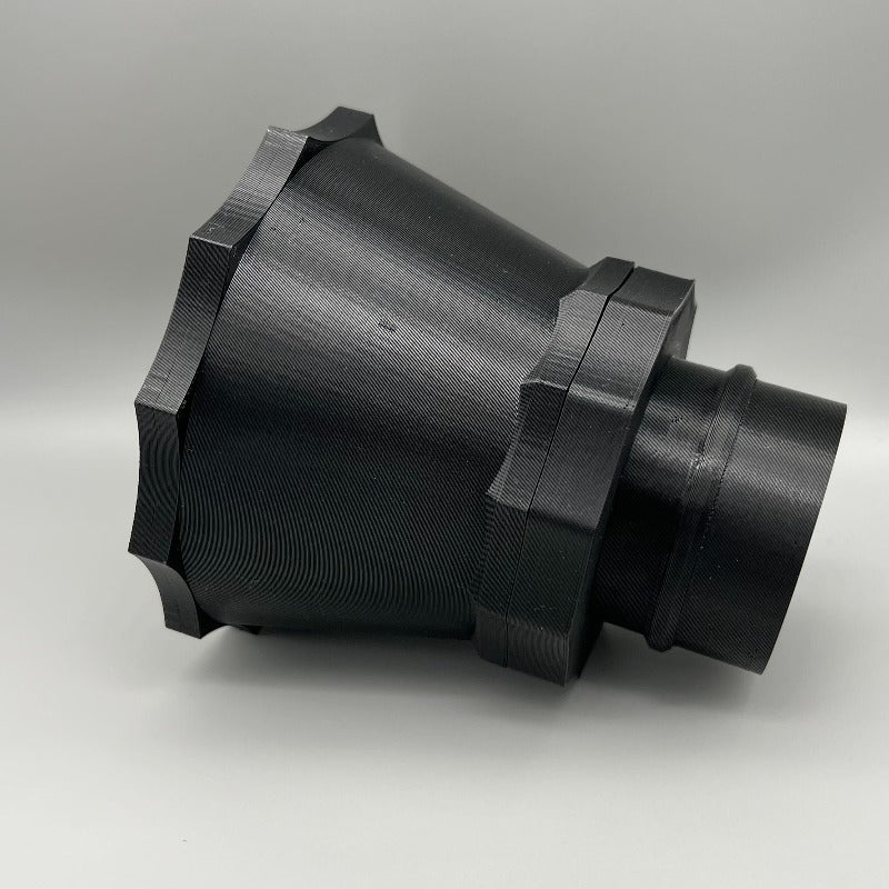 4" to 2.5" or 2.5" to 4" Mag-Duct Port Reducer/Union Adapter -  MagDuct Quick Disconnect