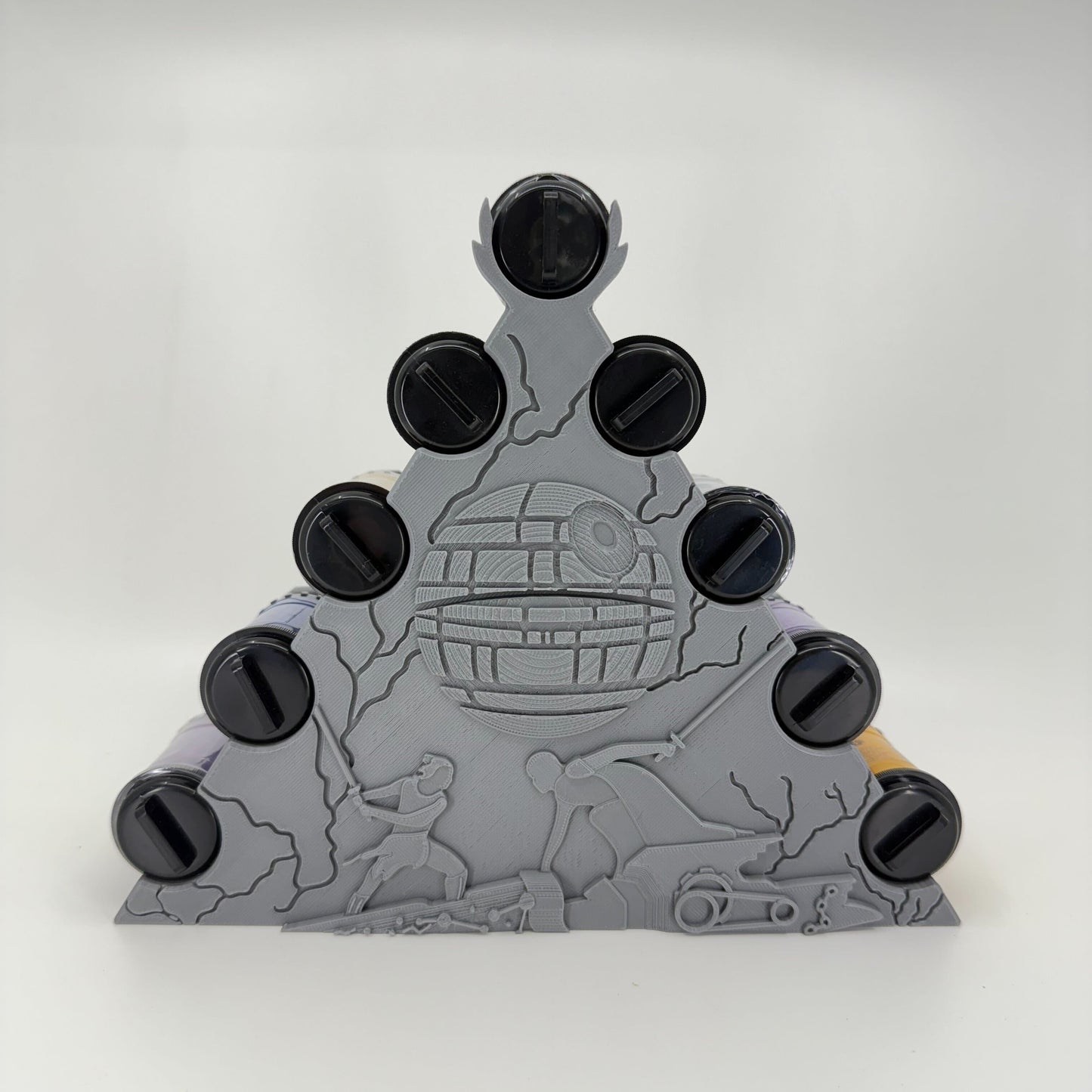 Display Stand For Kyber Crystal Series 2 II From Savi's Workshop - Galaxy's Edge - Artwork Edition 9 Slots