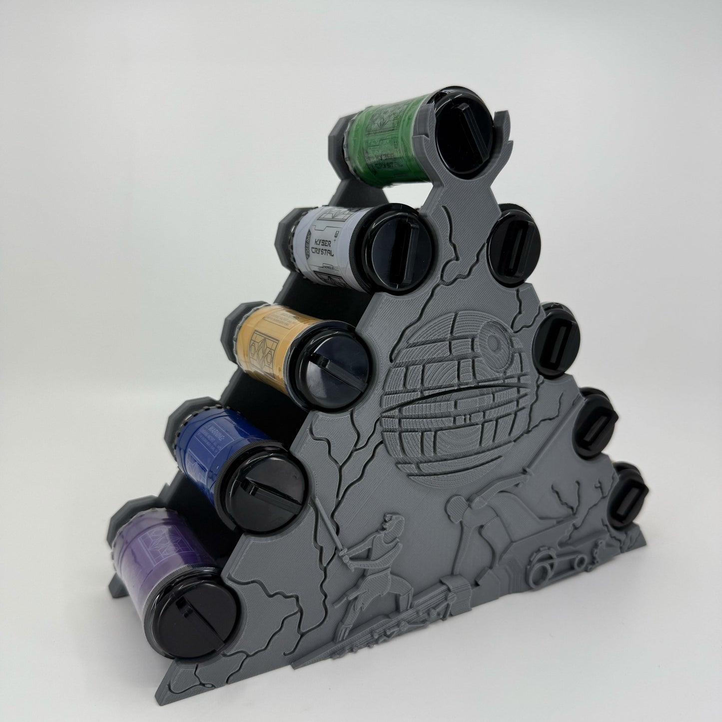 Display Stand For Kyber Crystal Series 2 II From Savi's Workshop - Galaxy's Edge - Artwork Edition 9 Slots