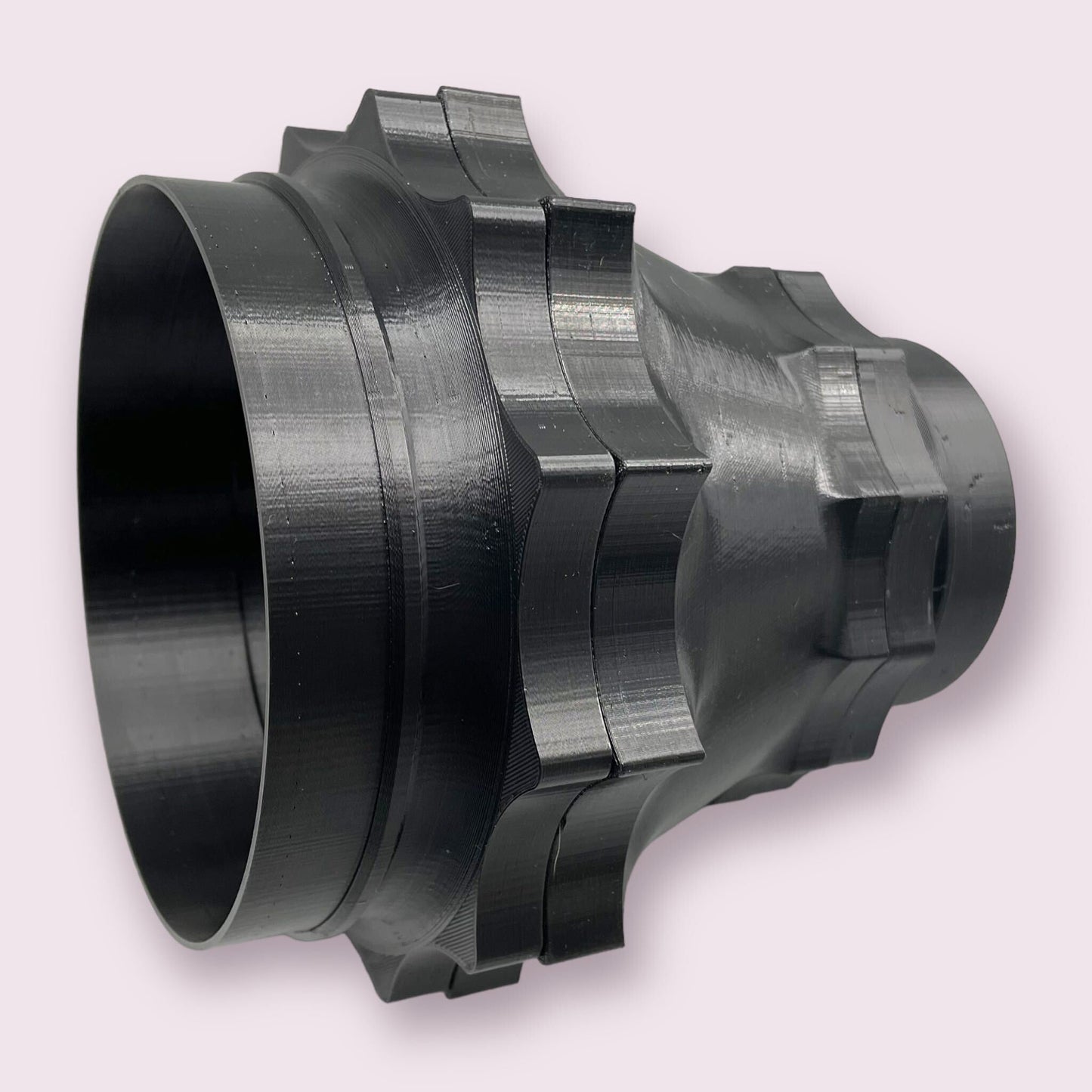 6" to 4" or 4" to 6" Mag-Duct Port Reducer/Union Adapter -  MagDuct Quick Disconnect