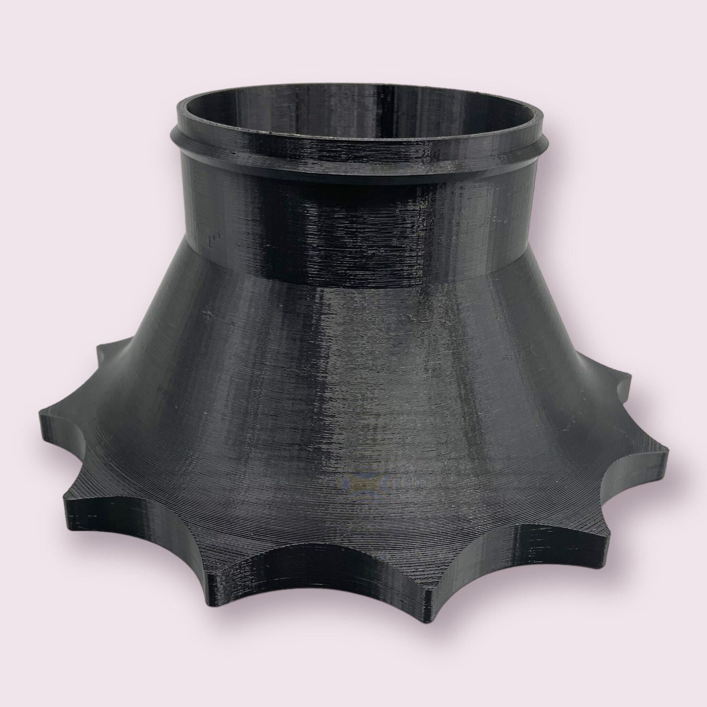 6 inch Mag-Duct to 4 inch Hose Port Reducer/Union Adapter