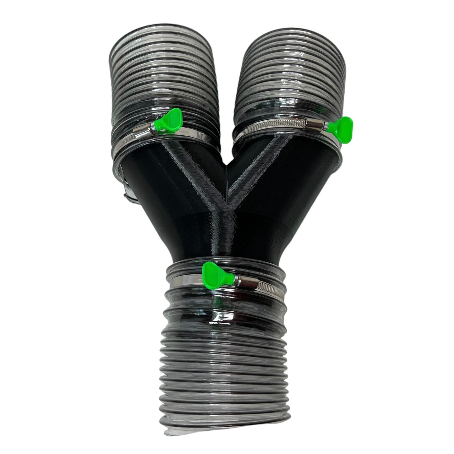 4 inch to 2x 4 inch Port Dust Hose Y Splitter For Dust Collection