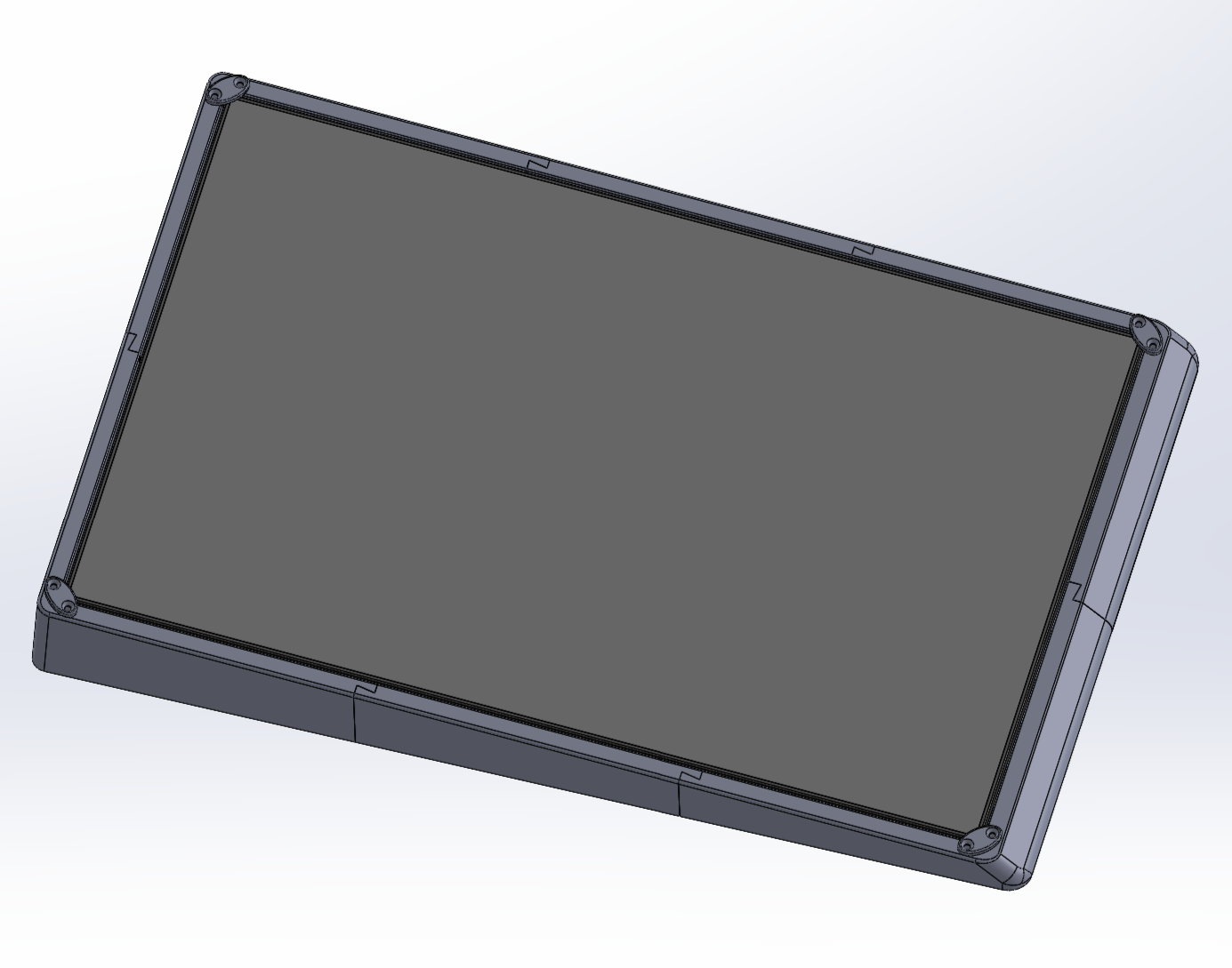 Starlink Gen 3 Antenna Flat Mount - 20° Sloped Low Profile Mount for RVs, Boats & Vehicles
