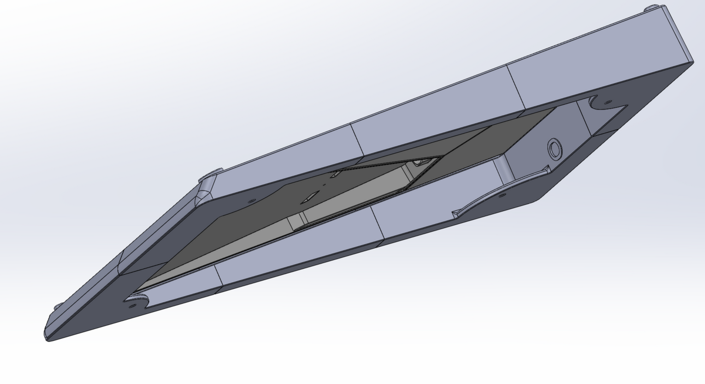 Starlink Gen 3 Antenna Flat Mount - 20° Sloped Low Profile Mount for RVs, Boats & Vehicles