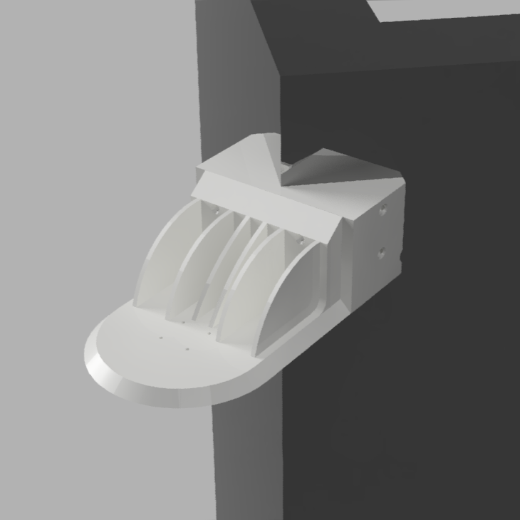 Outdoor Corner Wall Mount for UniFi Ubiquiti AI 360 Cam & G4 G5 Dome Camera