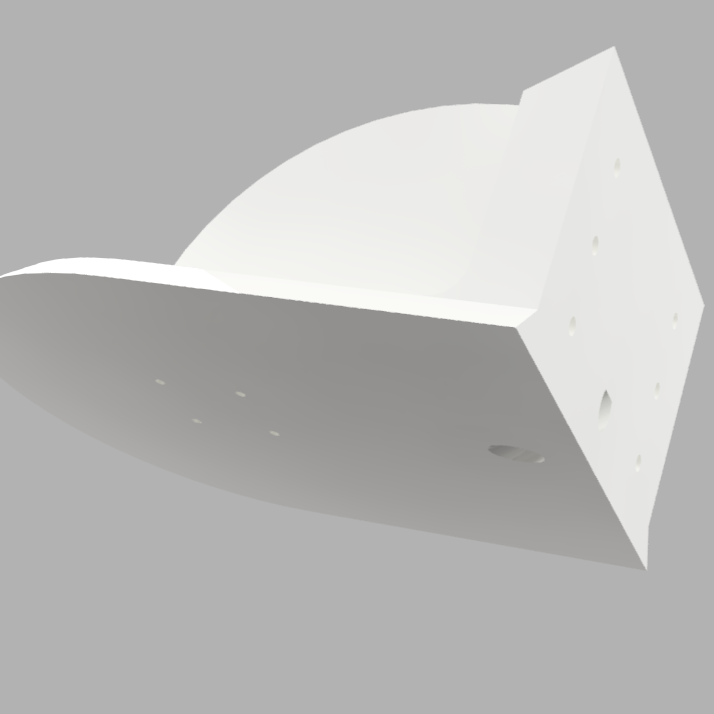 Outdoor Corner Wall Mount for UniFi Ubiquiti AI 360 Cam & G4 G5 Dome Camera