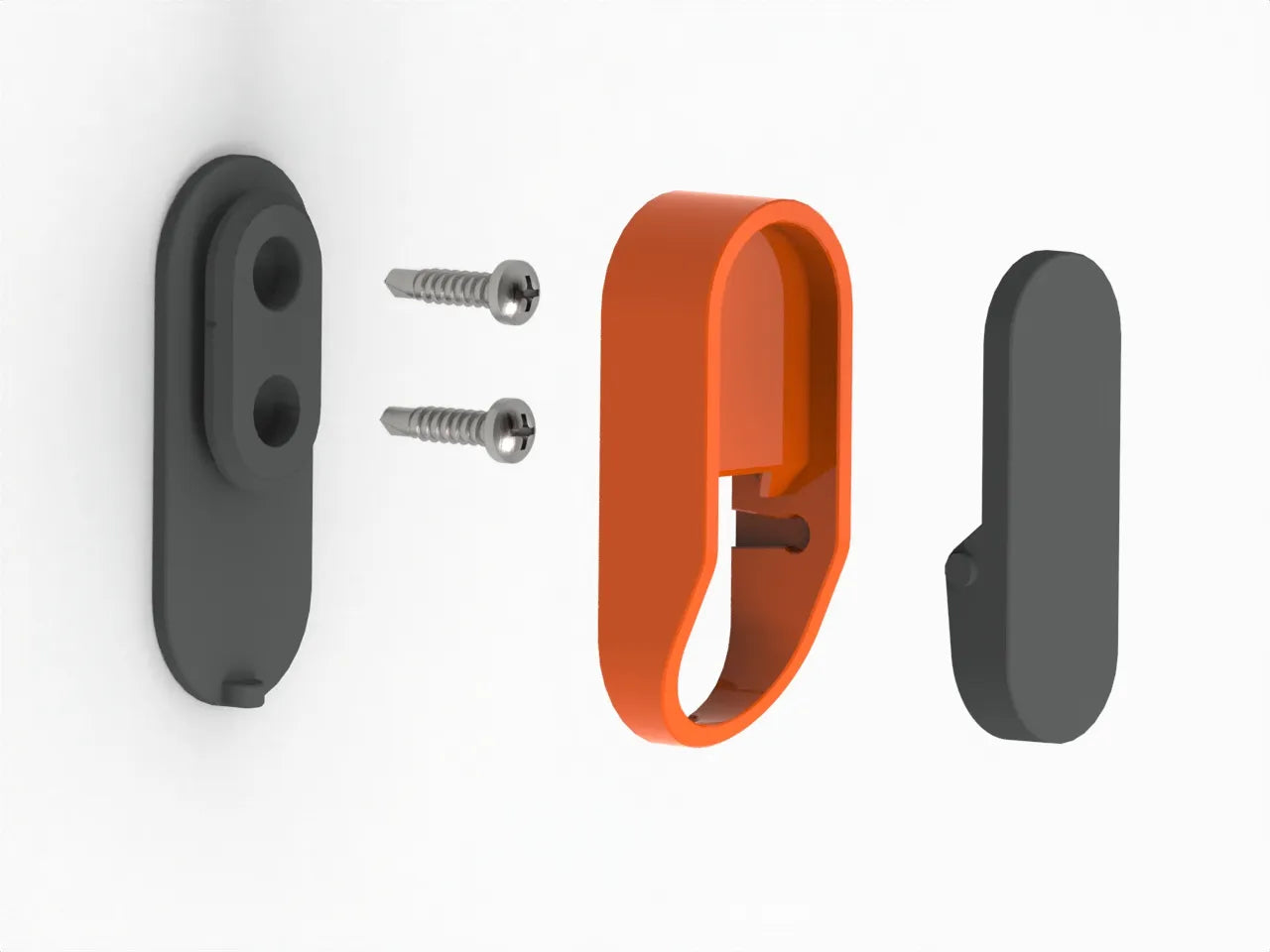 Folding Wall Hook 3D Printed Modern Coat Hanger Space Saving Foldable Bag Hook