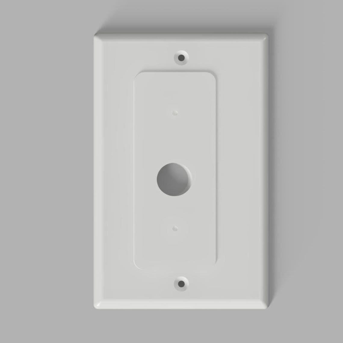 Flat Nutone Speaker Faceplate Adapter For Unifi Ubiquiti G4 Doorbell Camera