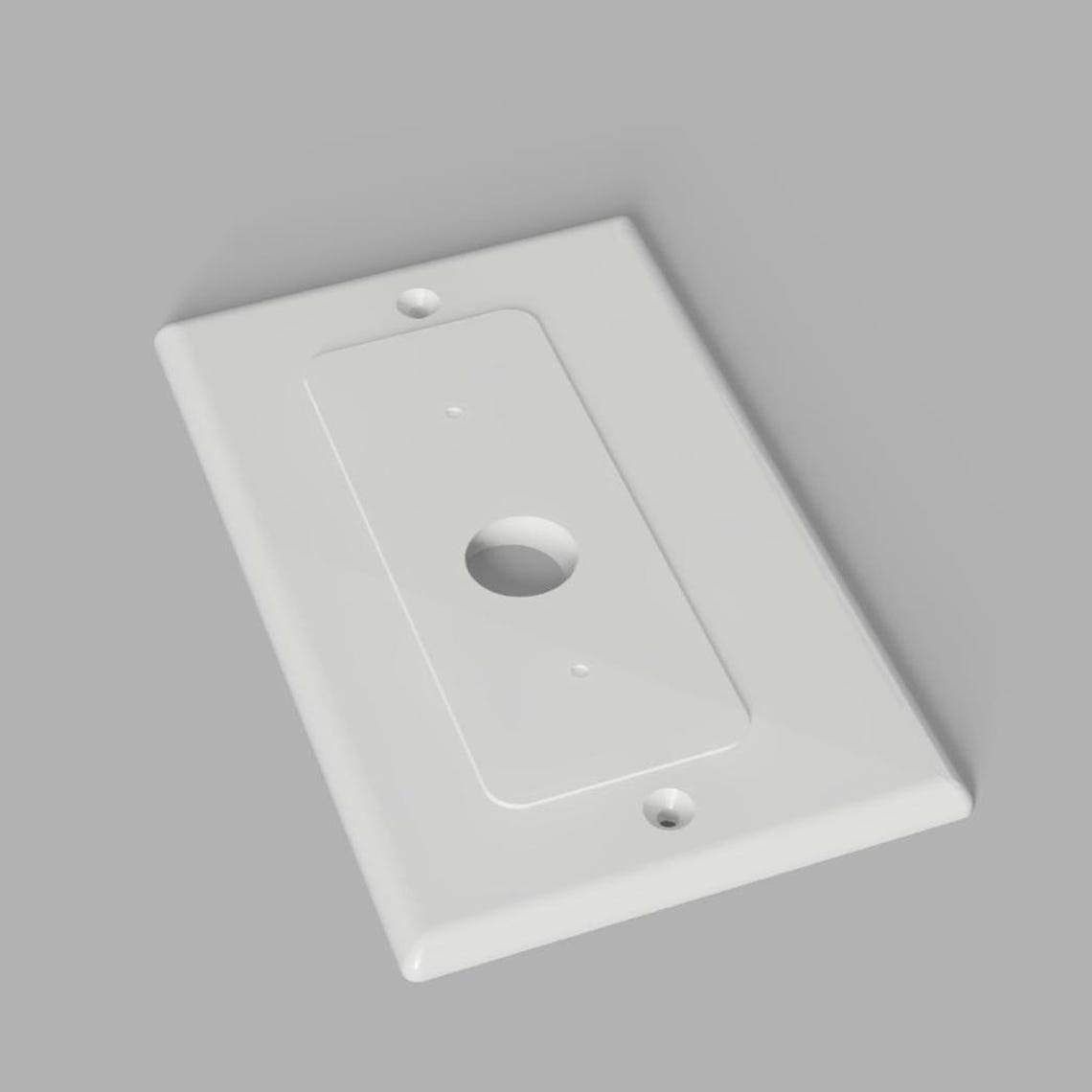 Flat Nutone Speaker Faceplate Adapter For Unifi Ubiquiti G4 Doorbell Camera
