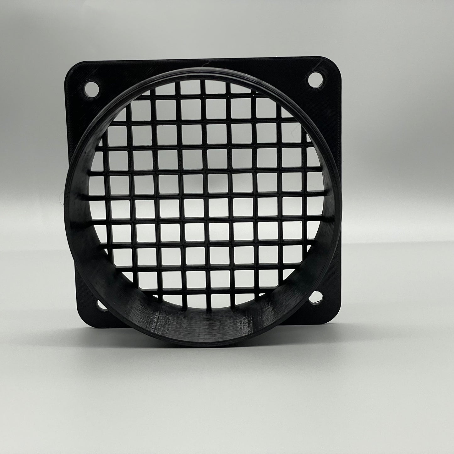 4" Duct Connector Flange PETG Plastic | Mounting Plate Hose Pipe Adaptor