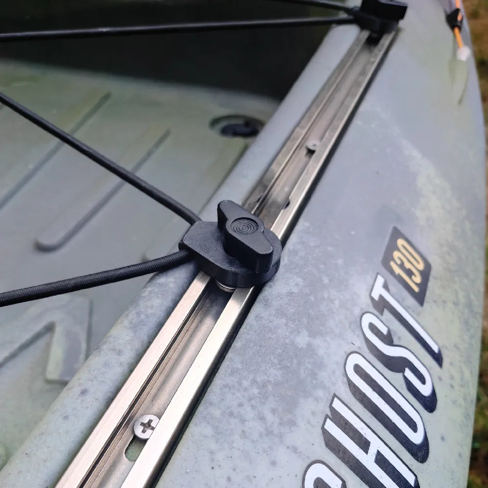 Kayak Vibe Sea Ghost 130/110 Better Hook for the trunk bungee to better secure everything.