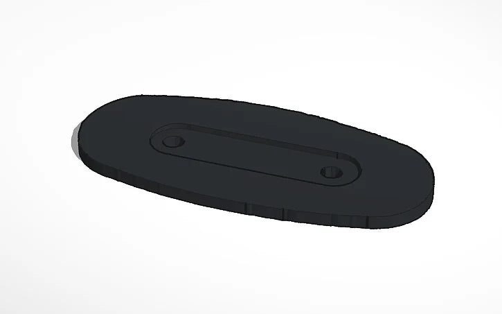 MGB 1974-1980 Mirror Mount Plate Or Spacer