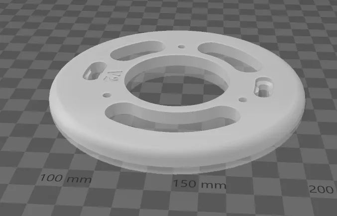 X-Sense XS0B-iR Smoke Detector Junction Box Adapter Plate