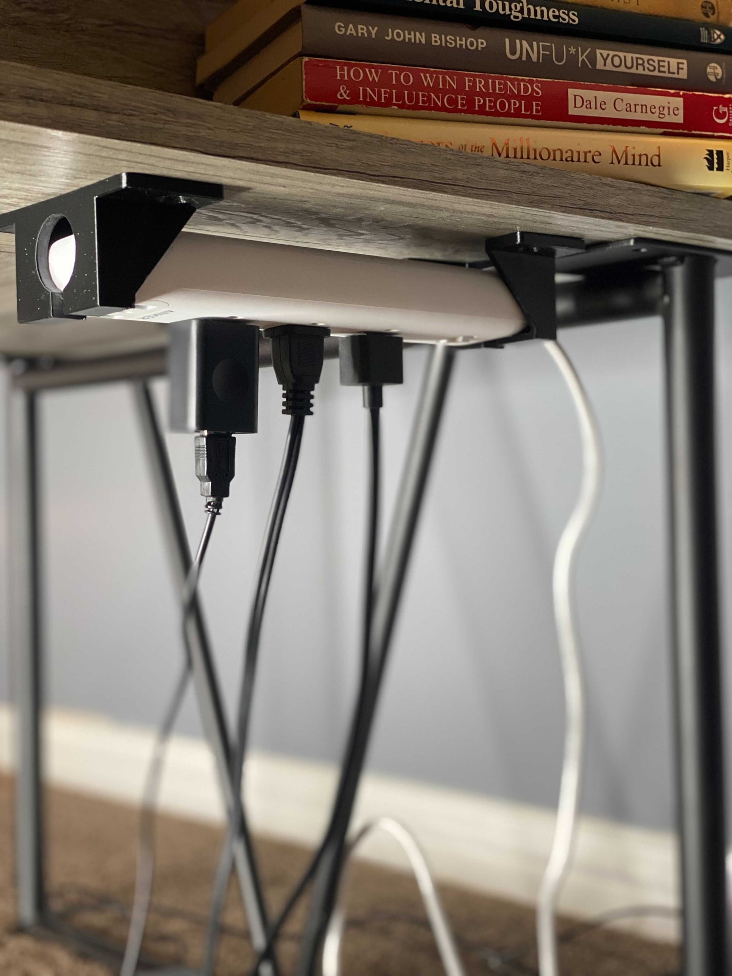 Power Strip Surge Cord Holder - Ships Same Day