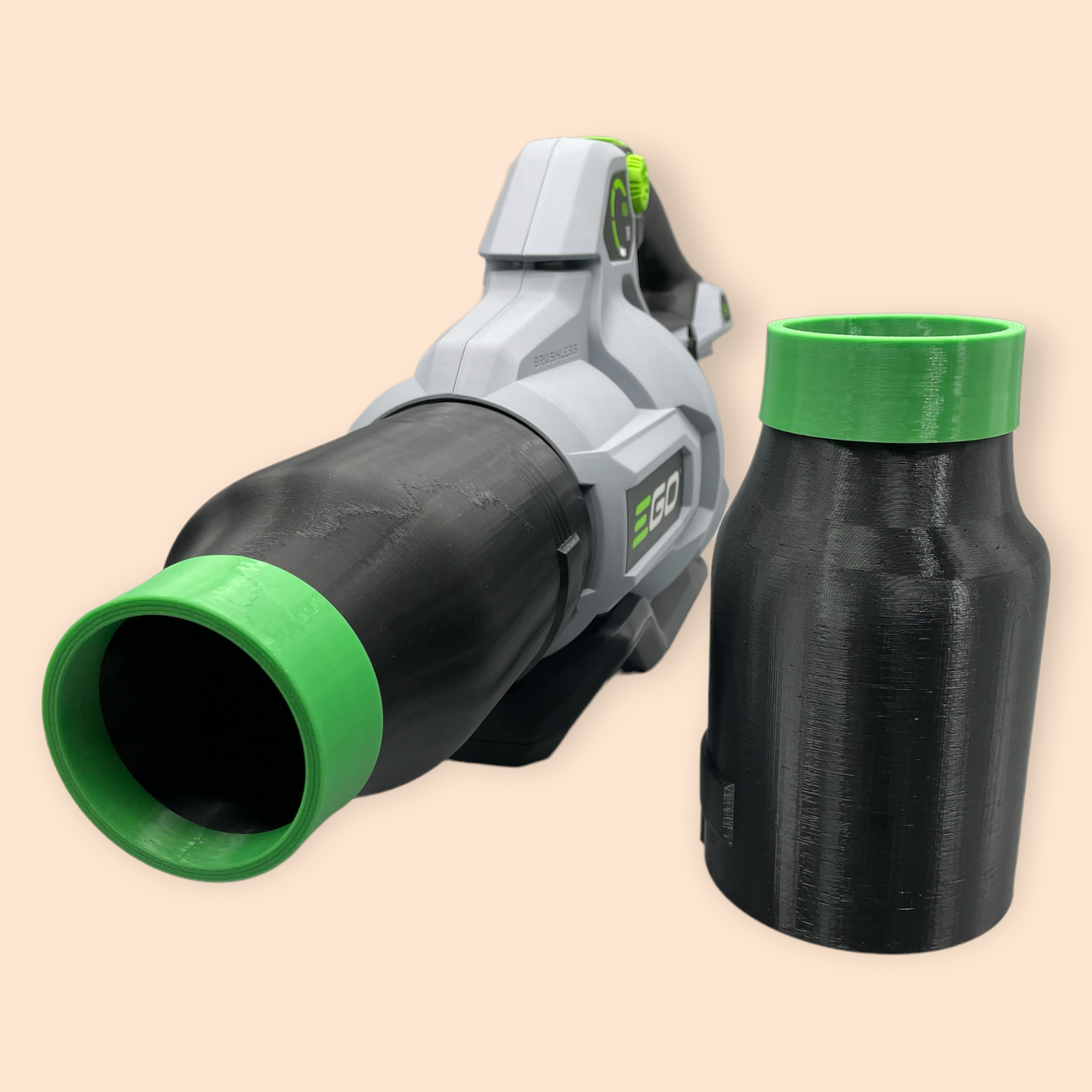 Soft Tip Stubby Car Drying Nozzle for EGO Leaf Blowers NEW and OLD Generation (530, 575, 580, 615, 650, & 765)